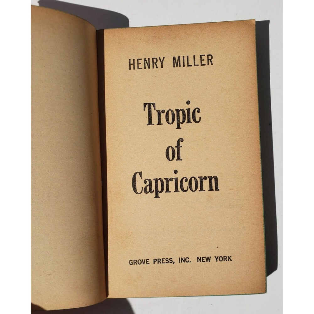 Tropic Of Capricorn & Sexus by Henry Miller Vintage Paperbacks 1961 & 1973 - Picture 5 of 16
